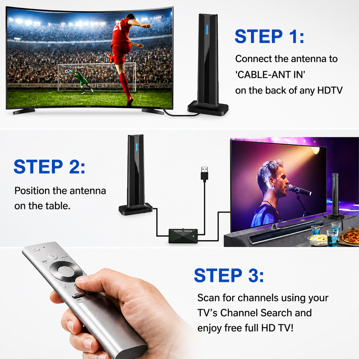 📡 Best TV Antenna 2026 — 1000+ Free Channels 4K 📶